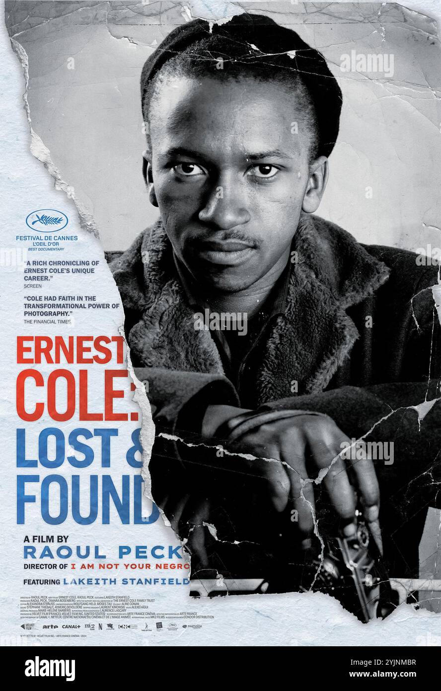 Ernest Cole: Lost & Found (2023) directed by Raoul Peck and starring Lakeith Stanfield. A rich chronicling of Ernest Cole's unique career as a groundbreaking photographer. US one sheet poster ***EDITORIAL USE ONLY. Credit: BFA / Arte Films Stock Photo