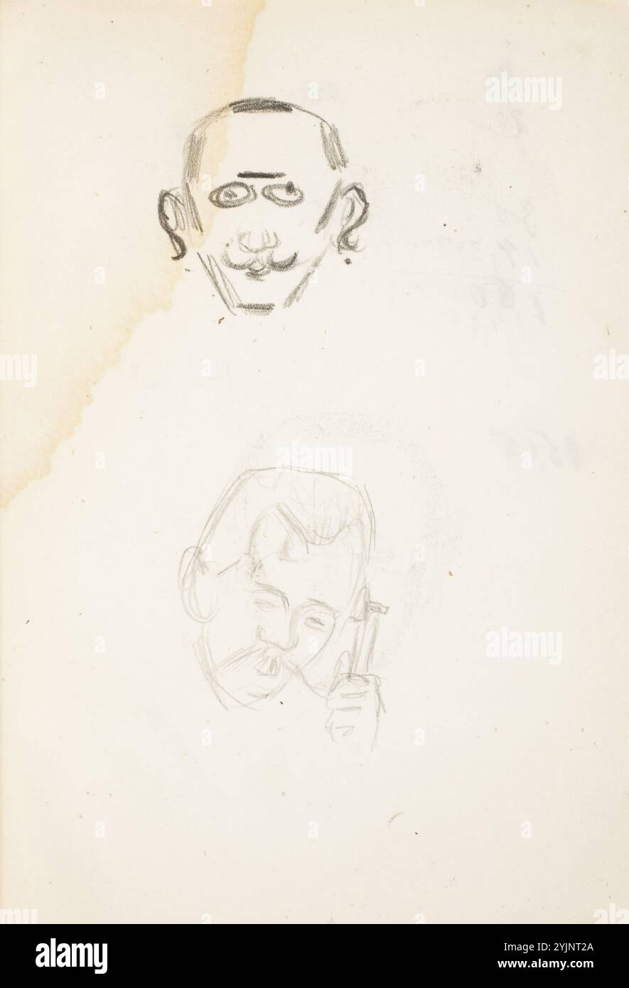 Simberg, Hugo, Sketch book (154 pp.+covers), 1906, drawing, 21.5 cm x ...