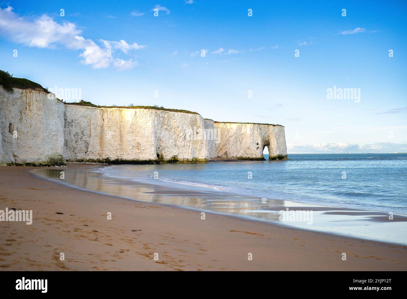 Stunning view of Botany Bay in Broadstairs Kent Stock Photo - Alamy
