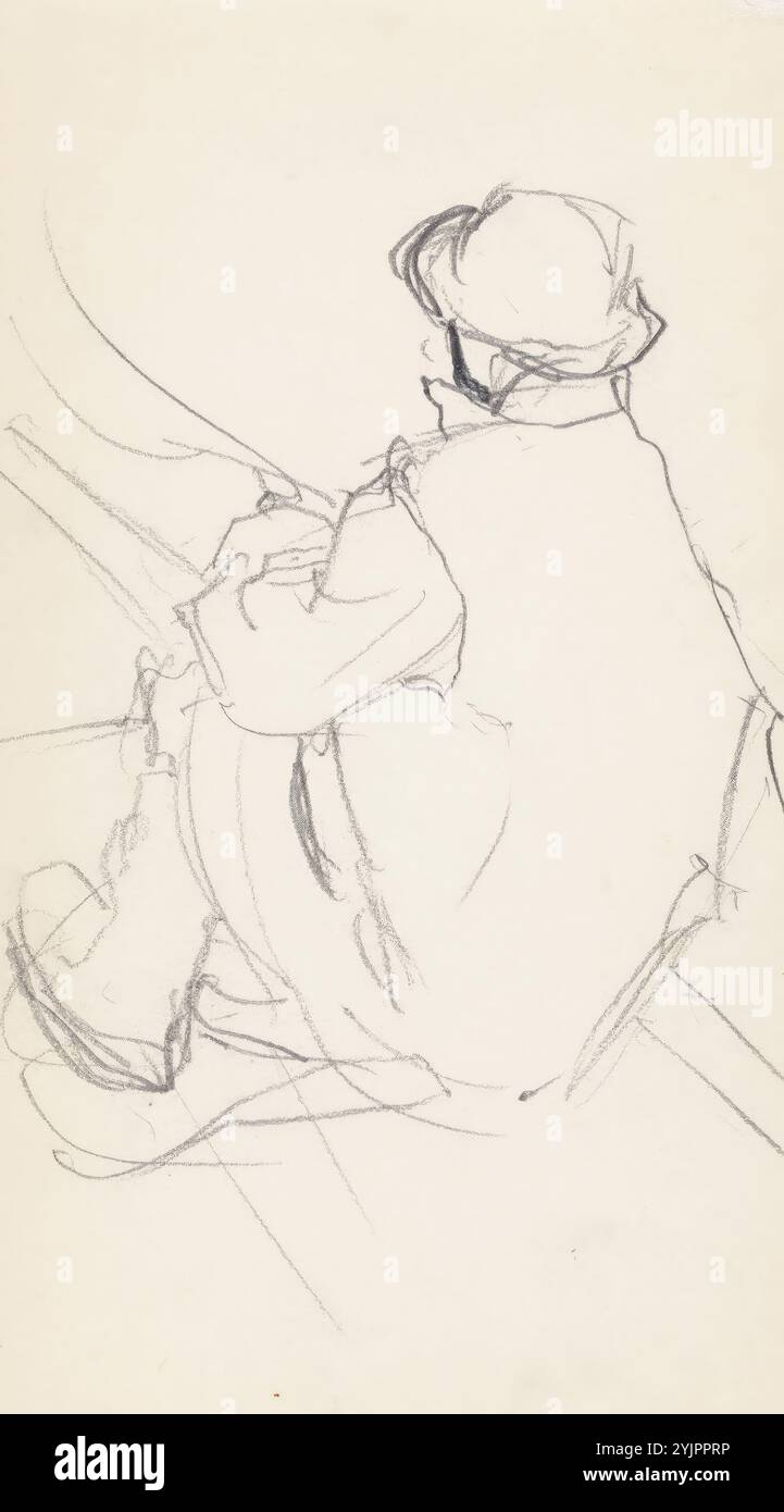 Wright, Magnus von, work, Järvimaisema, 1853, pencil and marker ...
