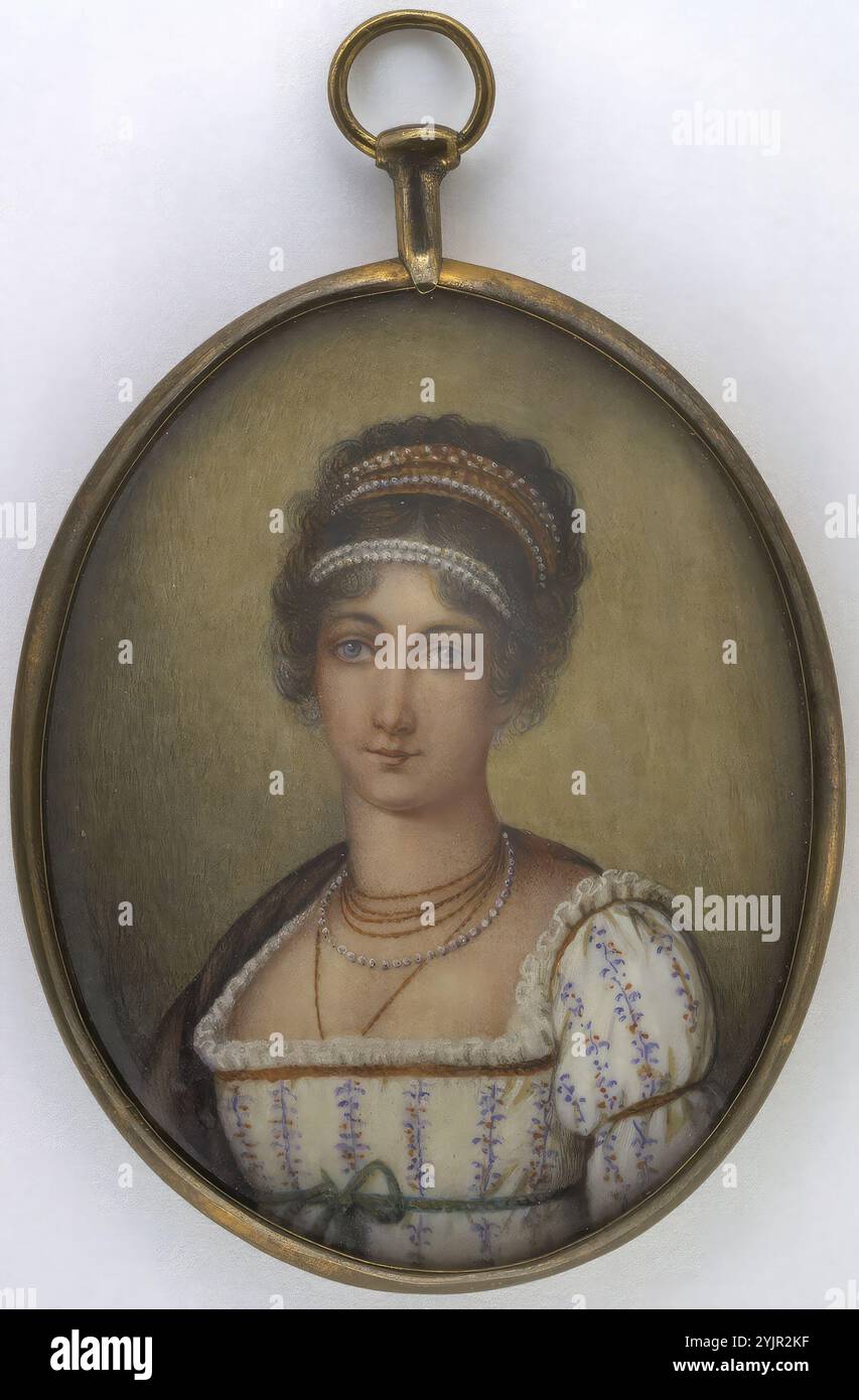 Woman portrait painting 1800 hi-res stock photography and images - Alamy
