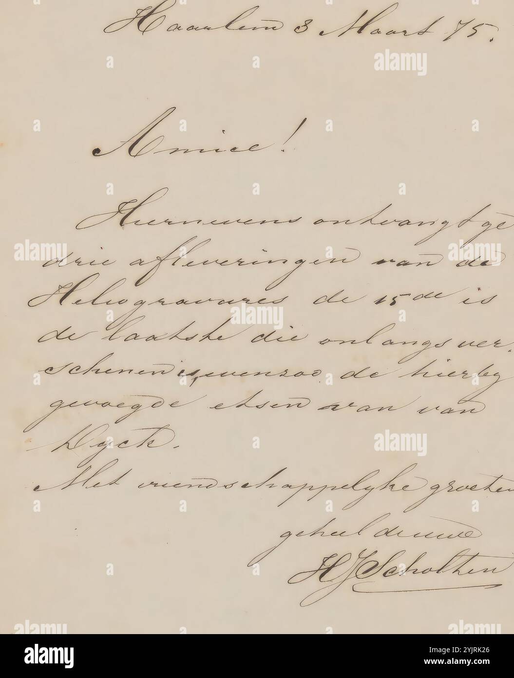 1875 writing hi-res stock photography and images - Alamy