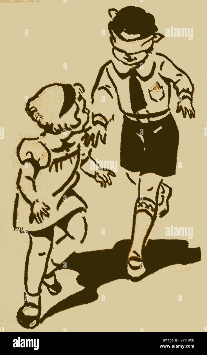 Blindfold game hi-res stock photography and images - Alamy