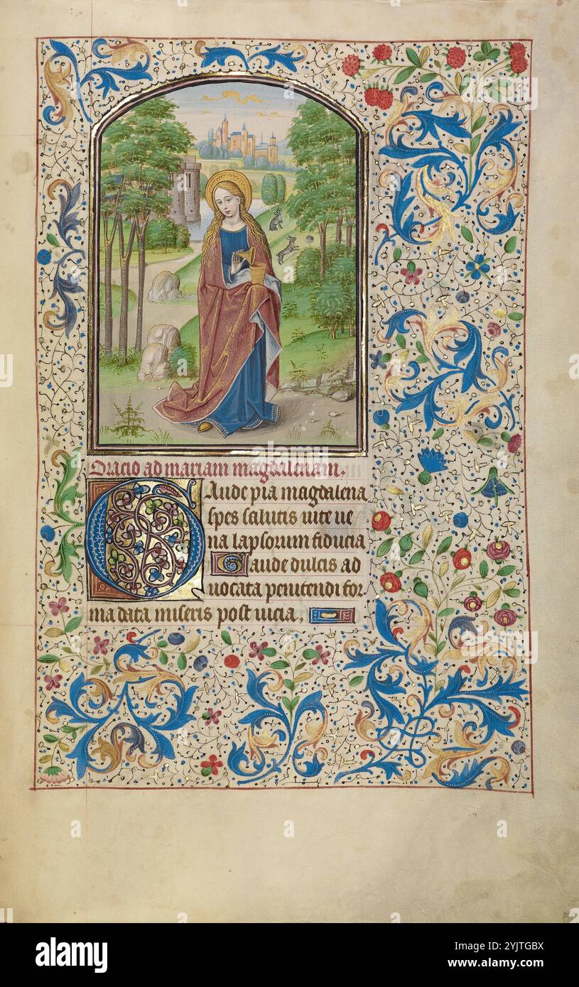 Book of hours mary magdalene hi-res stock photography and images - Alamy