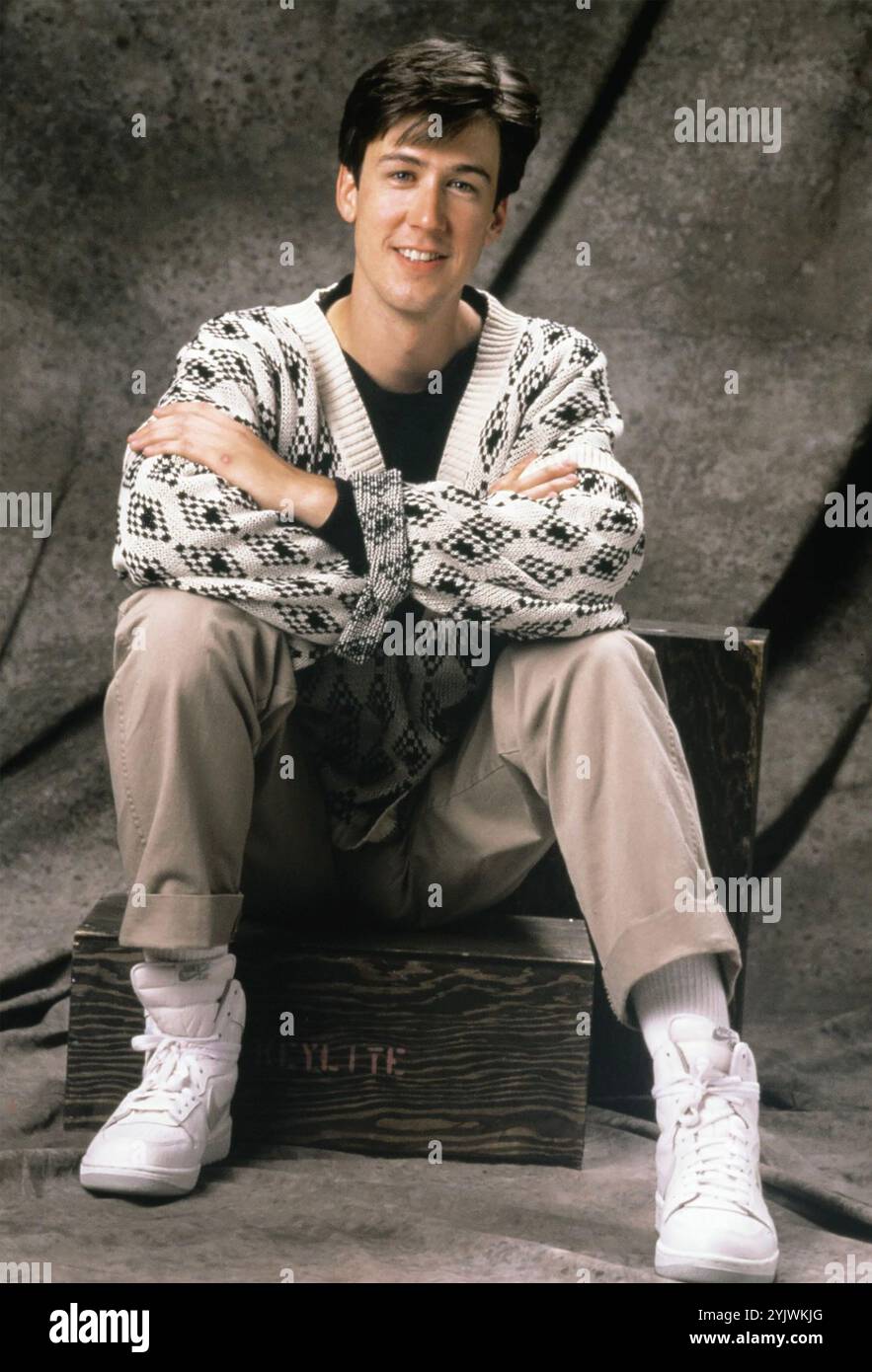 FERRIS BUELLER'S DAY OFF 1986 Paramount Pictures film with SAlan Ruck Stock Photo