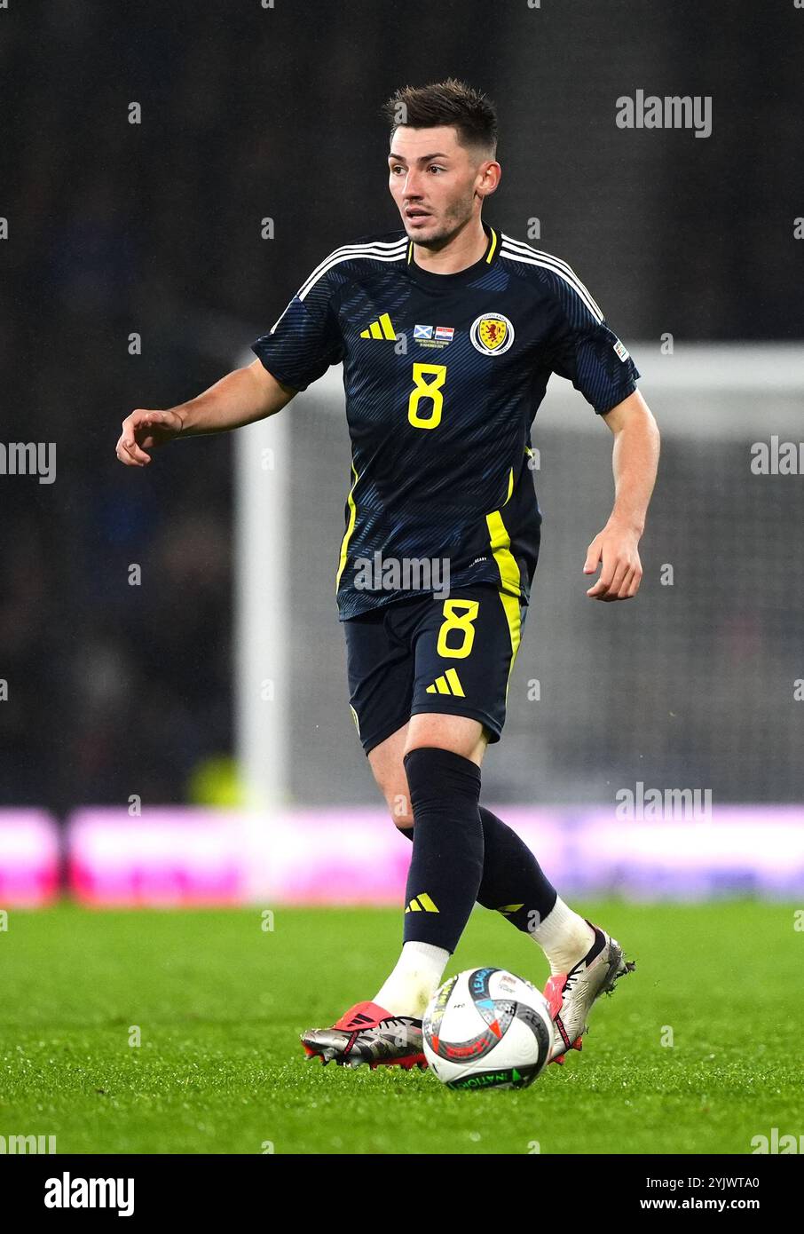 Scotland s Billy Gilmour In Action During The UEFA Nations League Group Scotland s Billy Gilmour In Action During The UEFA Nations League Group
