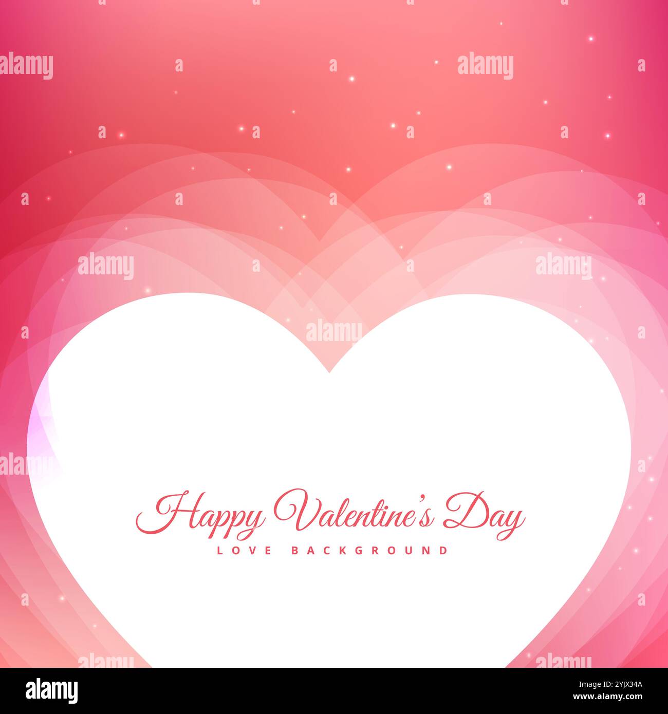 abstract Happy valentines day hearts background design illustration ...