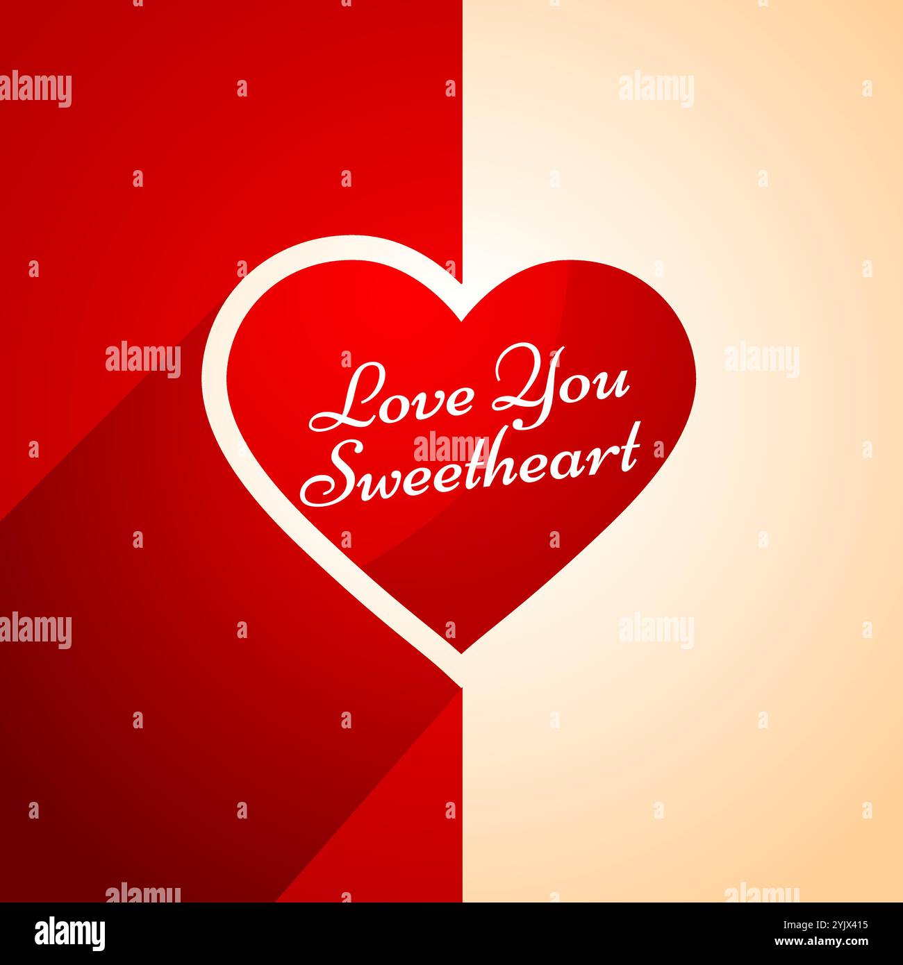 abstract Happy valentines day hearts background design illustration ...
