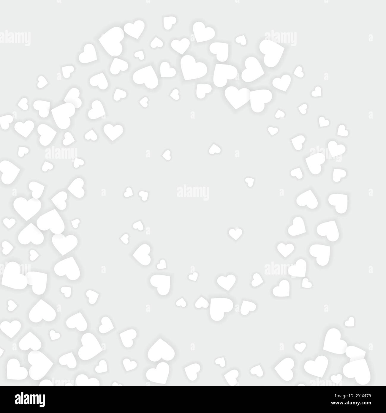 abstract Happy valentines day hearts background design illustration ...