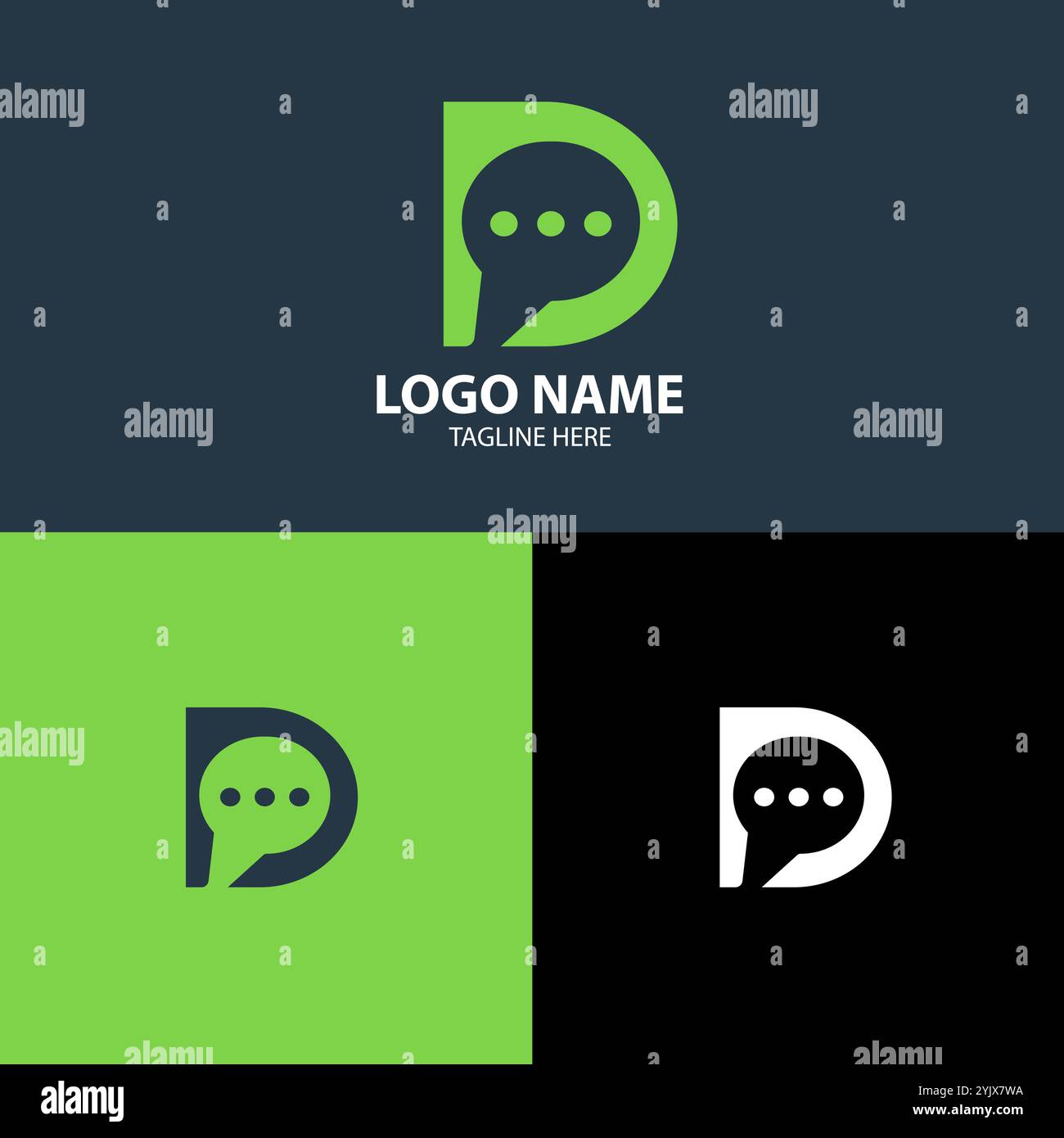 Designed D Logotype d hi-res stock photography and images - Alamy