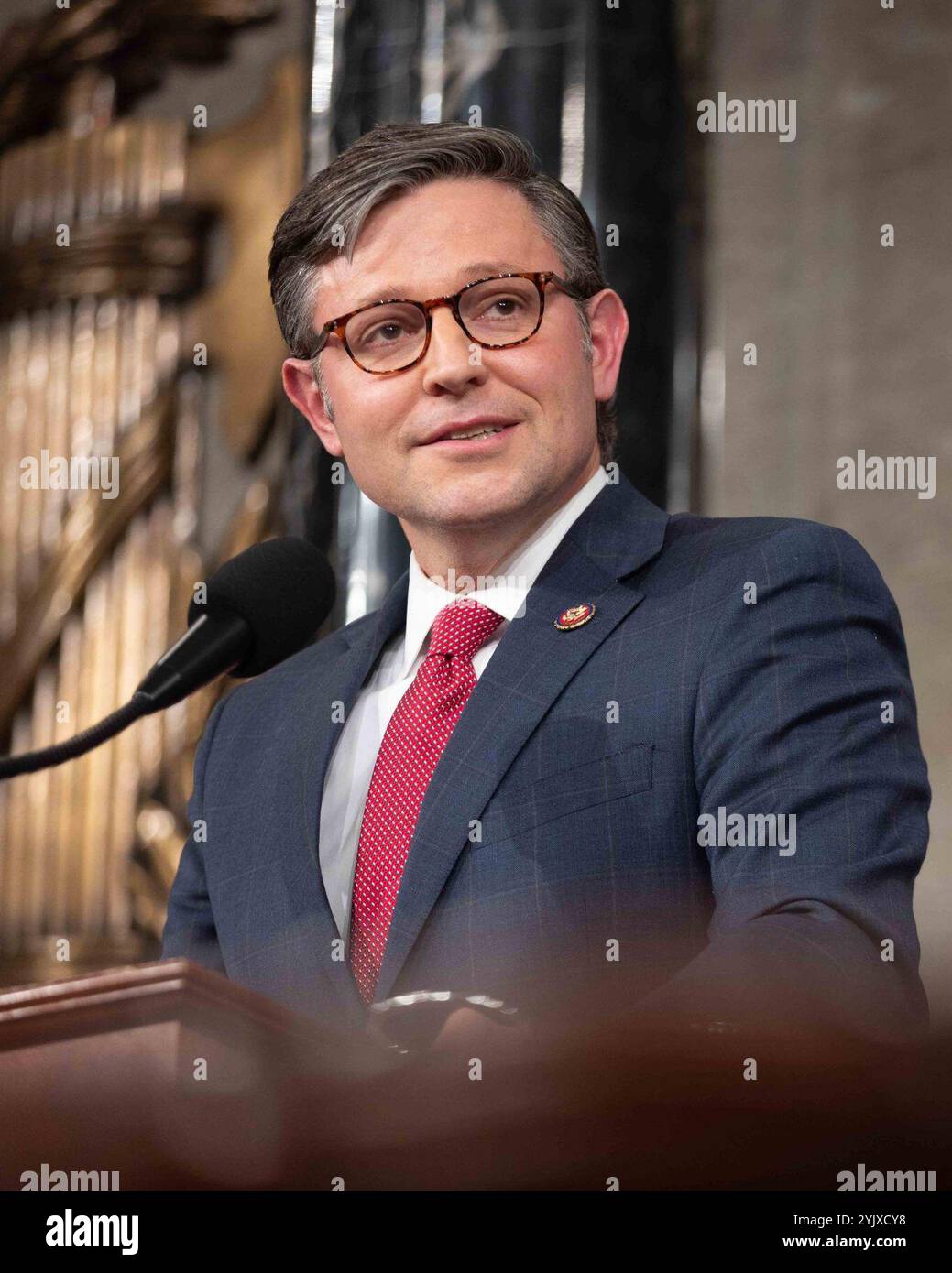 Speaker of the House, Mike Johnson Stock Photo Alamy