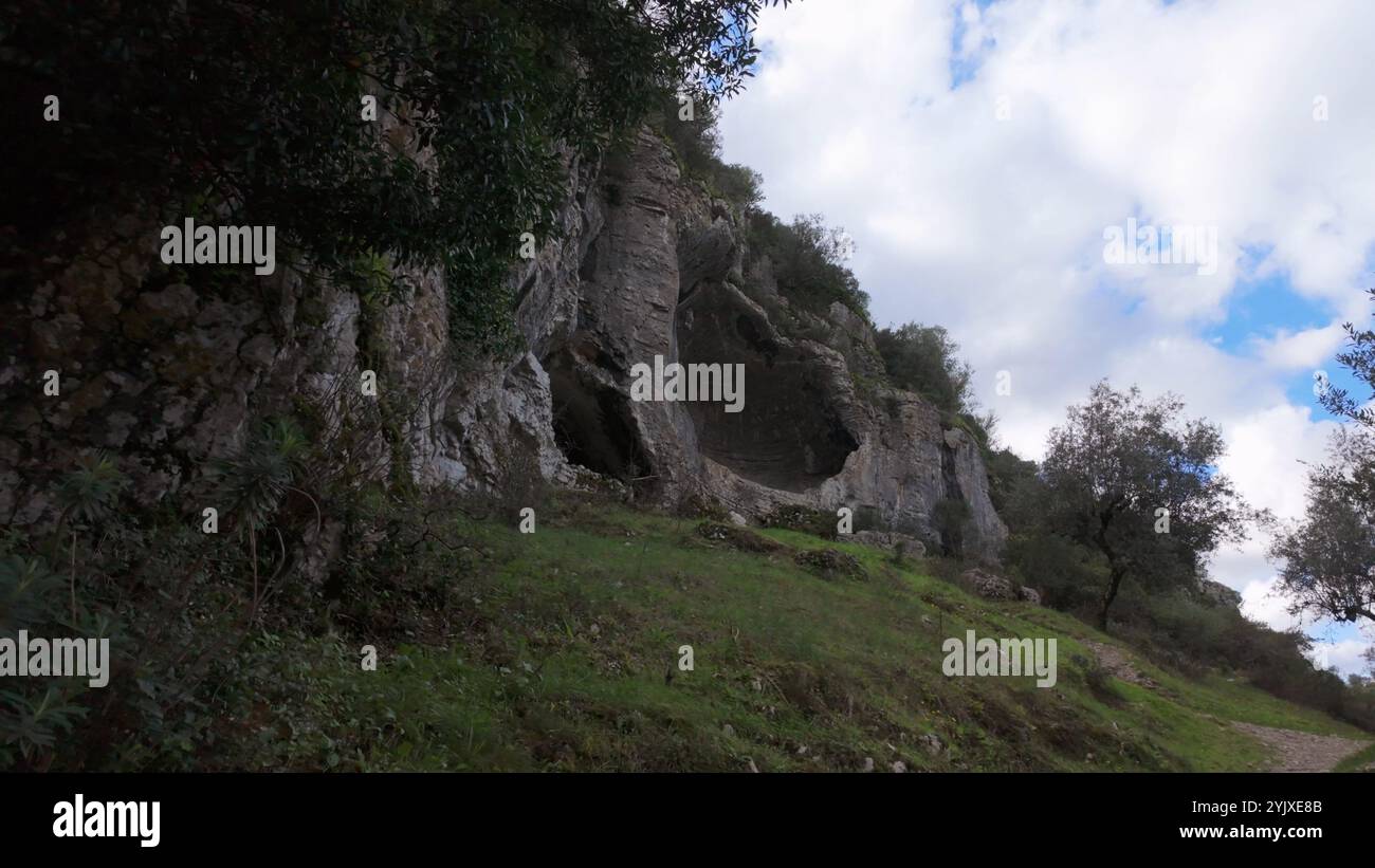 Casmilo Buracas do Casmilo at Condeixa - Portugal. Ancient limestone caves ...