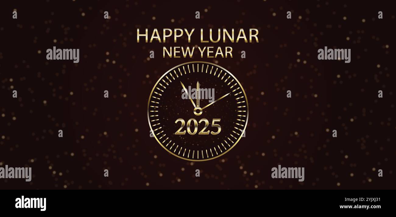 Celebrating the Year of the Lunar New Year 2025 Stock Vector Image & Art Alamy