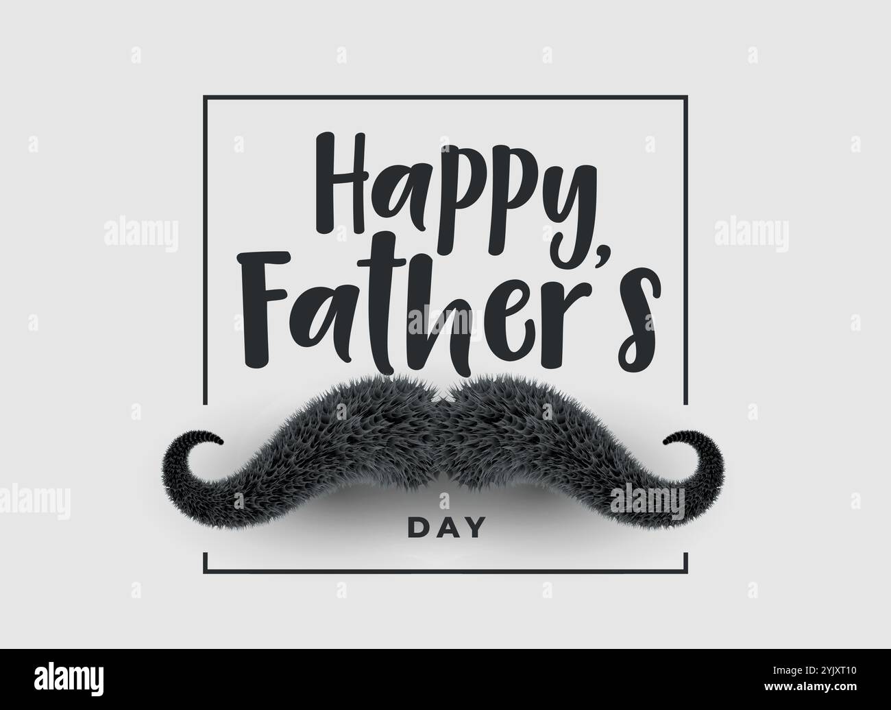 happy fathers day background with mustache Stock Vector Image & Art - Alamy