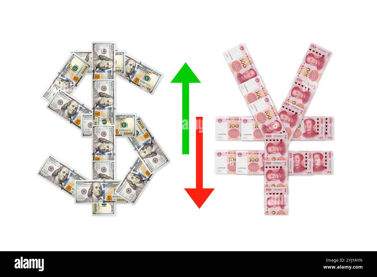 Exchange usd cny hi-res stock photography and images - Alamy