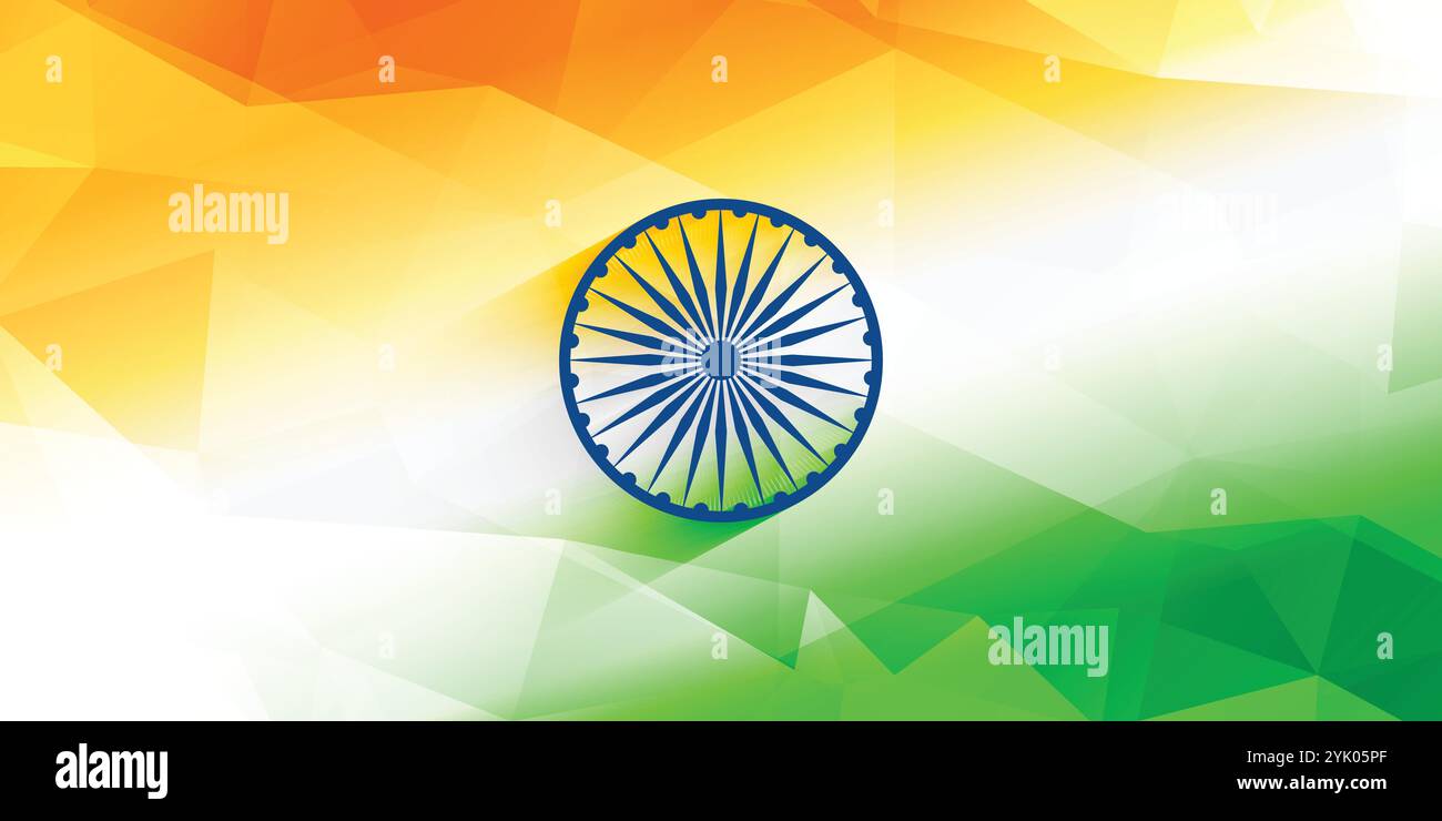 abstract indian flag background design Stock Vector Image & Art - Alamy