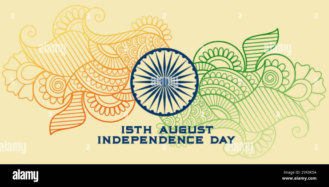 Creative indian flag Stock Vector Images - Alamy
