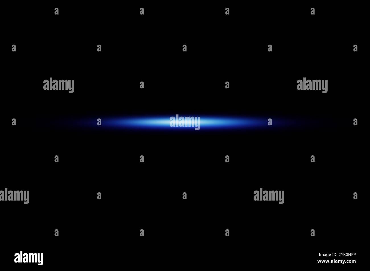 Effect Blue Light Glowing light bursts with sparkles. Glow light effect set, lens flare, explosion, glitter, line, sun flash, spark and star. Abstract Stock Photo