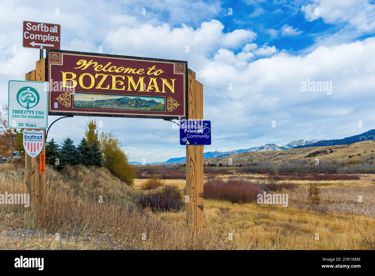 Welcome to bozeman hi-res stock photography and images - Alamy