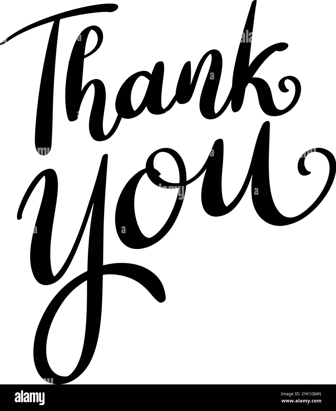 Thanks Note White Background Handwriting thank note on Stock Vector Images - Alamy