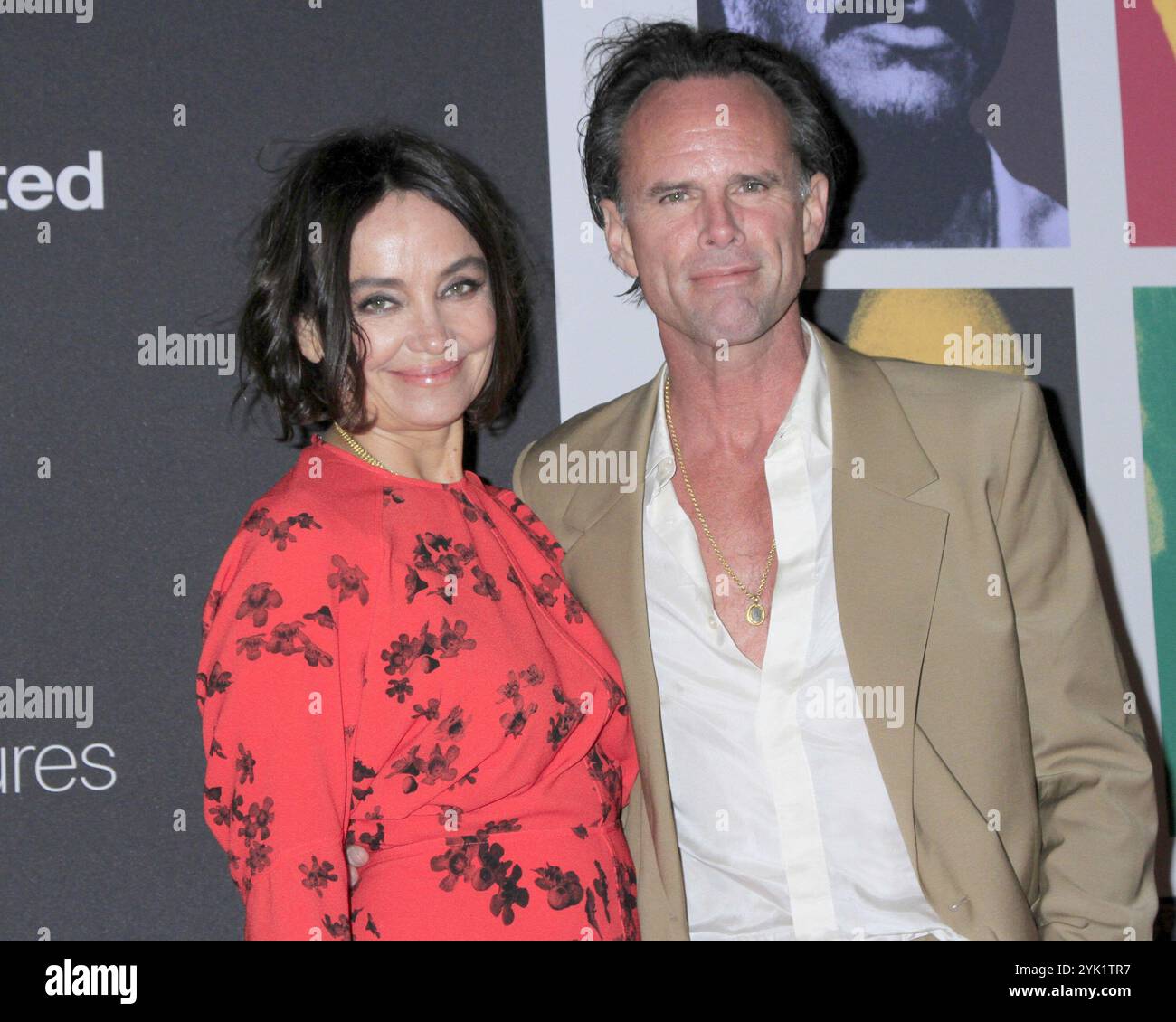 Ca. 15th Nov, 2024. Nadia Conners, Walton Goggins at arrivals for THE
