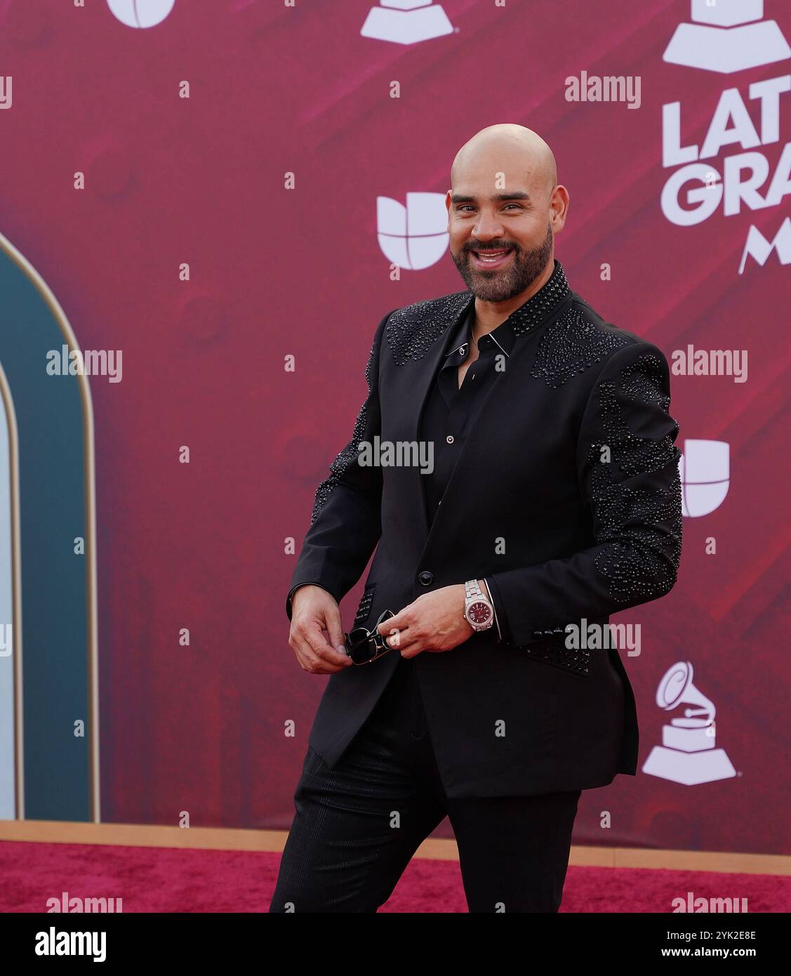 Miami, USA. 15th Oct, 2024. El Bueno Raul Molinar attends the 25th ...