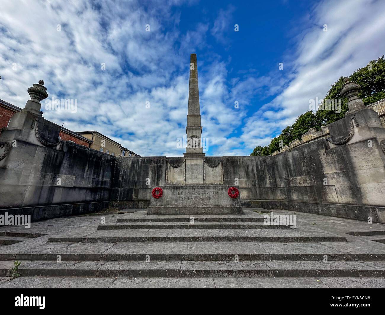 The North Eastern Railways War Memorial in York, England. Stock Photo