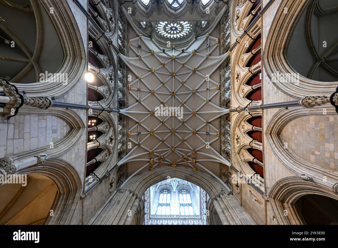 York, England - Jun 30, 2024: York Minster. The cathedral of York, in Yorkshire, UK Stock Photo