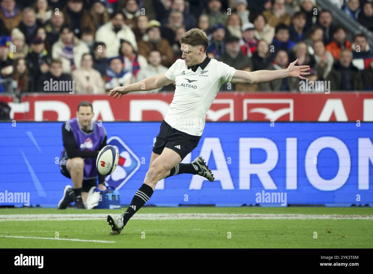 Jordie Barrett of New Zealand during the Autumn Nations Series 2024 ...