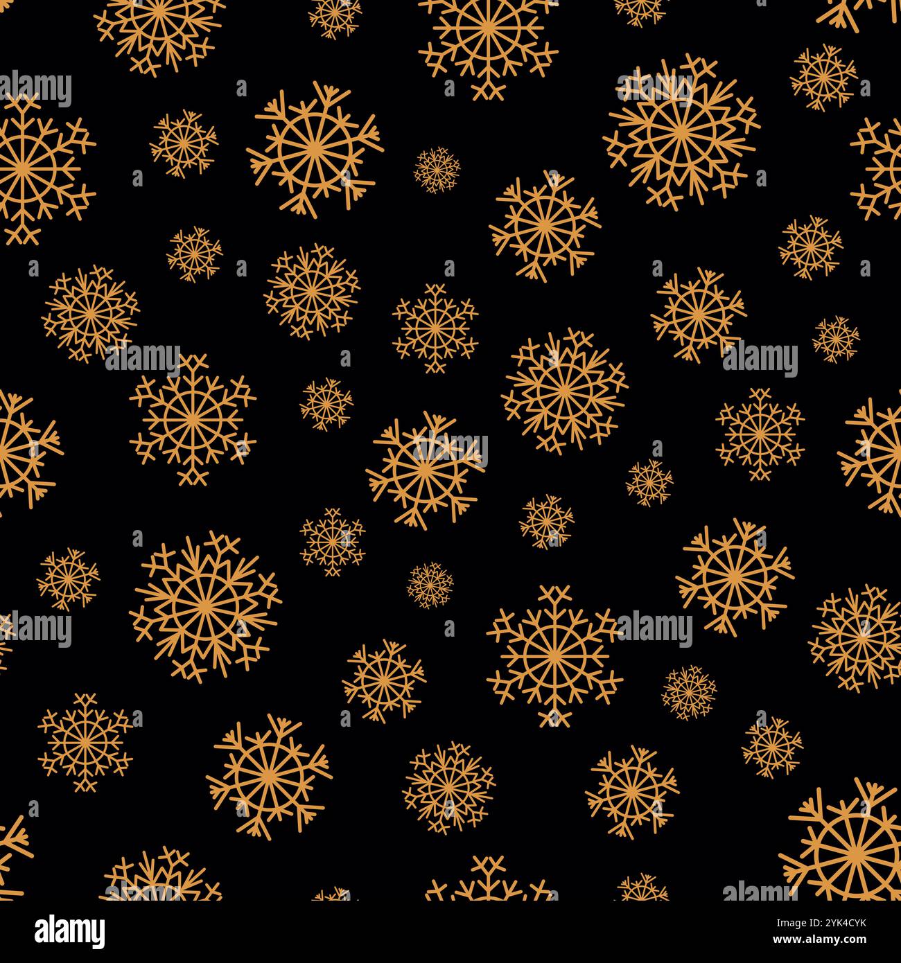 Gold snowflakes hi-res stock photography and images - Alamy