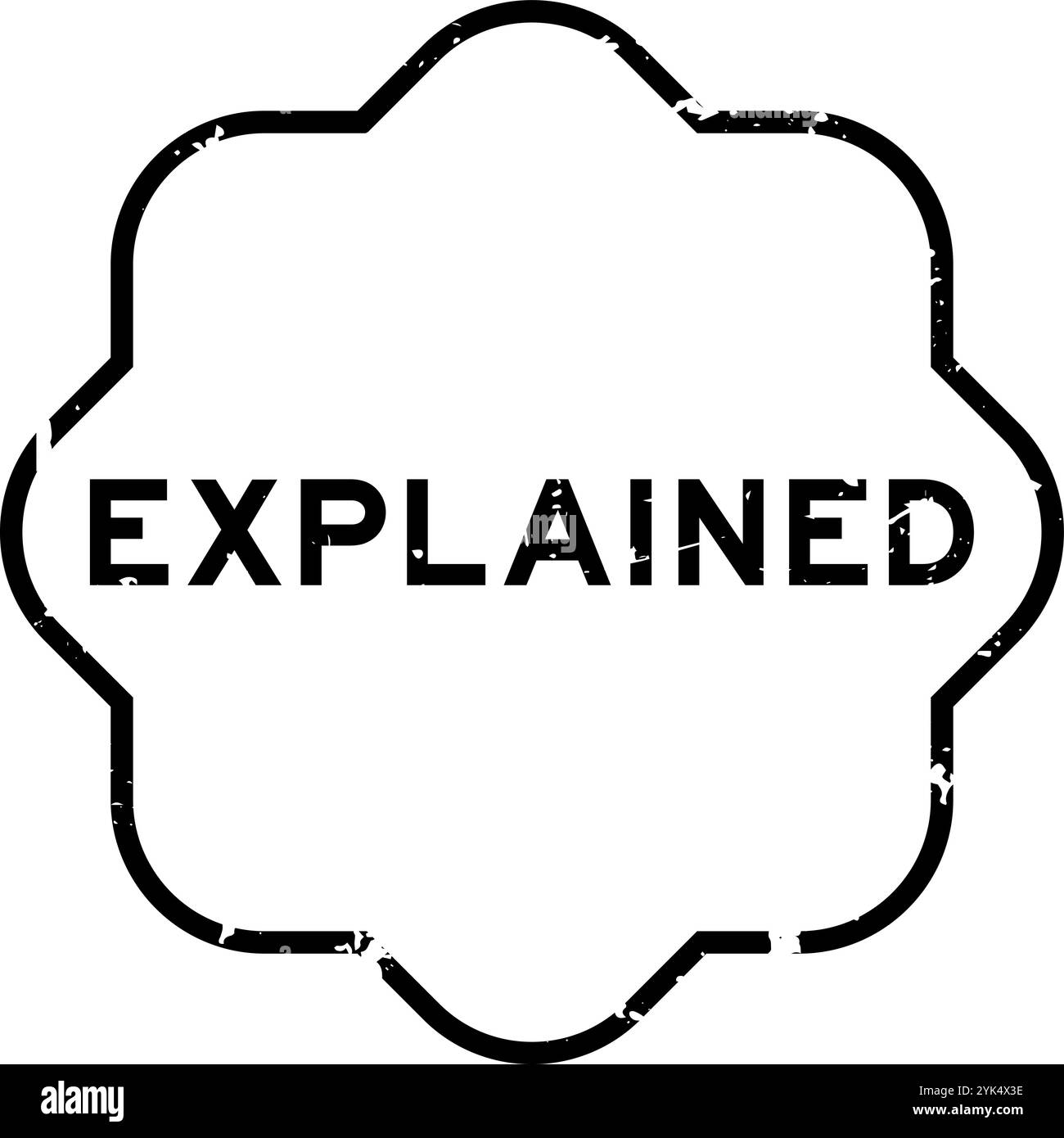 Explained situation Stock Vector Images - Alamy