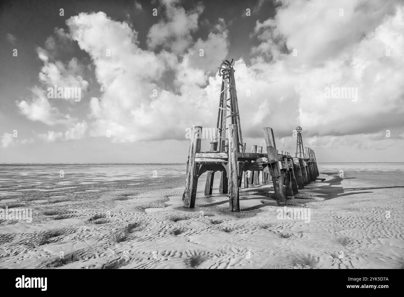 End of the promenade Black and White Stock Photos & Images - Alamy