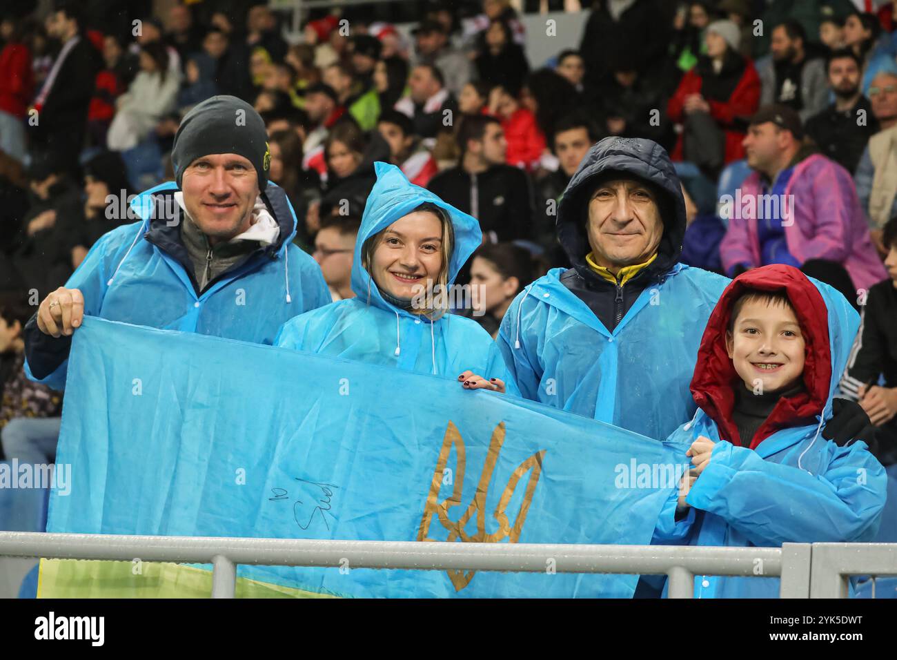 Georgia national team flag fans hi-res stock photography and images - Alamy