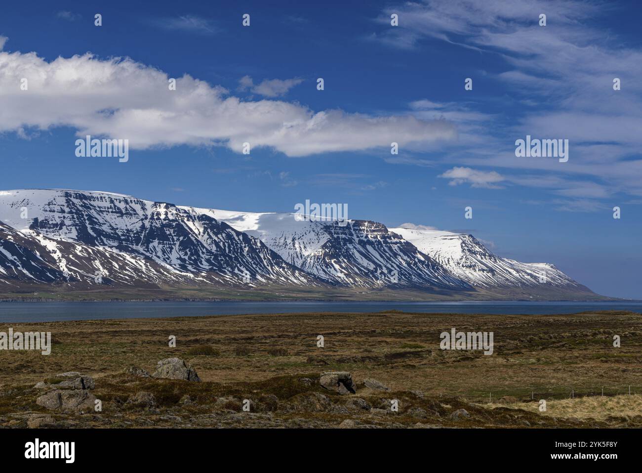 Roadside SkagafjoerÃ°ur, Iceland, Europe Stock Photo