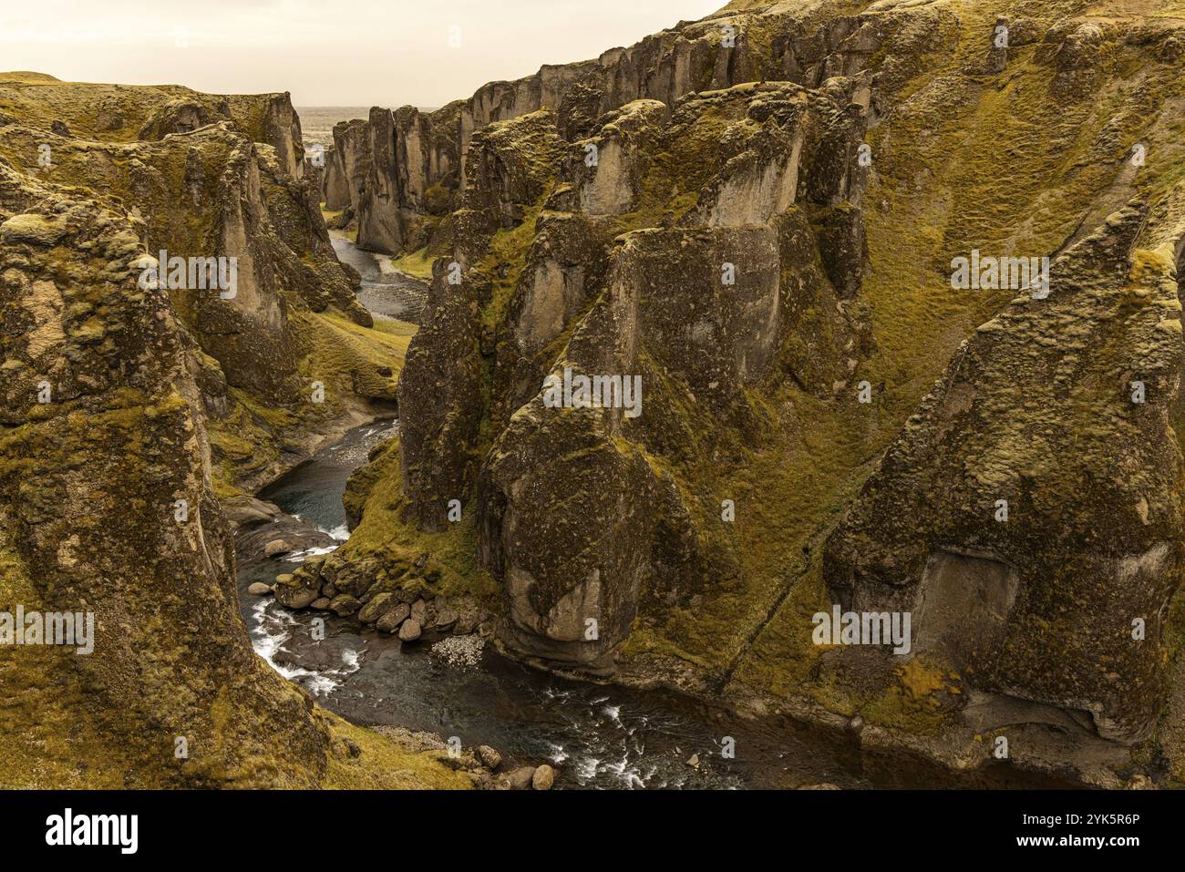 FjaÃ°rargljufur, Katla volcanic area, south coast, Iceland, Europe Stock Photo