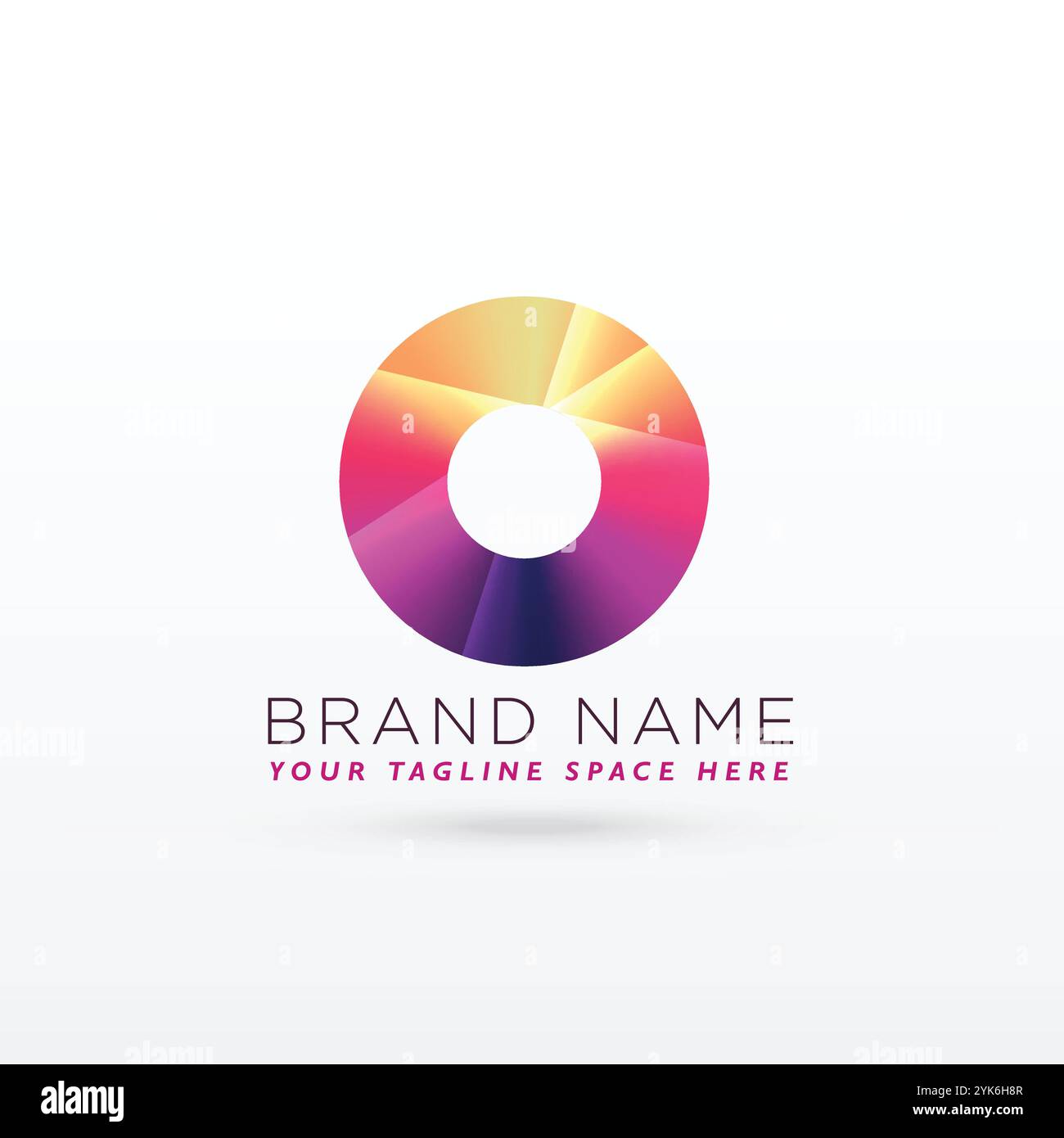 abstract letter o or circle logo design Stock Vector Image & Art - Alamy