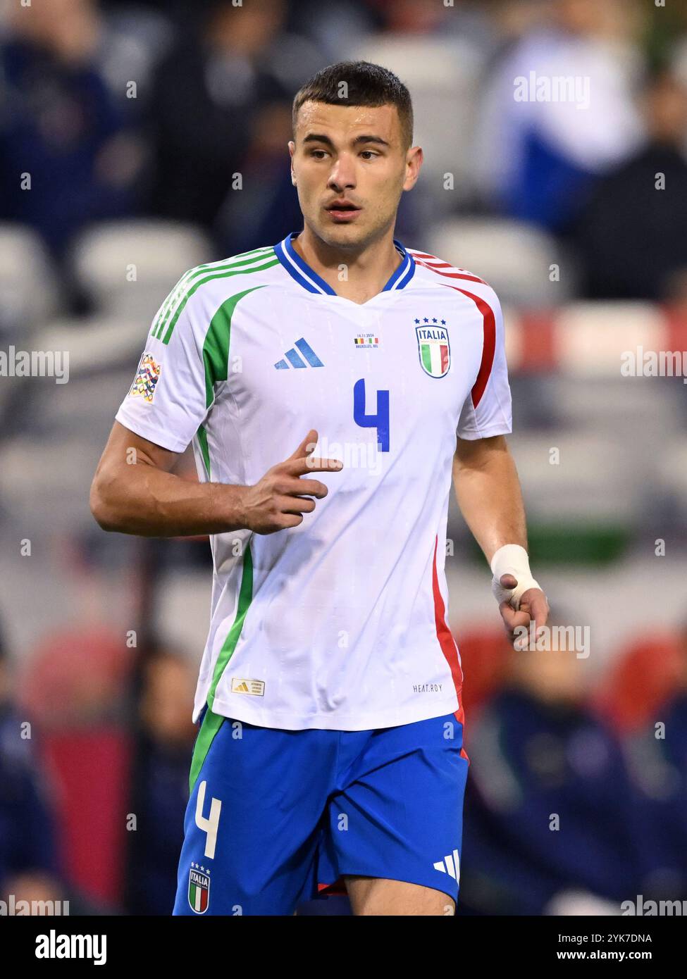 BRUSSELS Alessandro Buongiorno Of Italy During The UEFA Nations brussels-alessandro-buongiorno-of-italy-during-the-uefa-nations