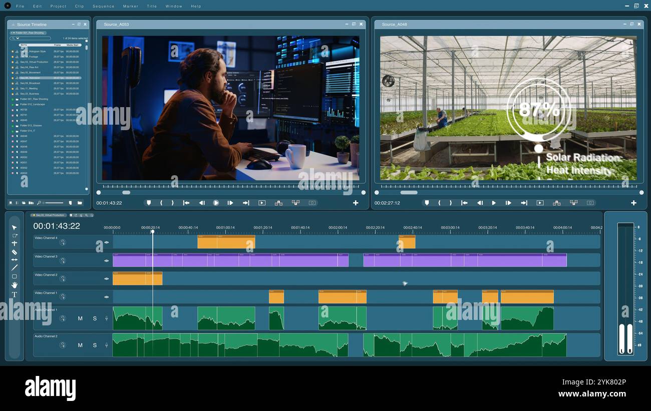 Vfx editor hi-res stock photography and images - Alamy