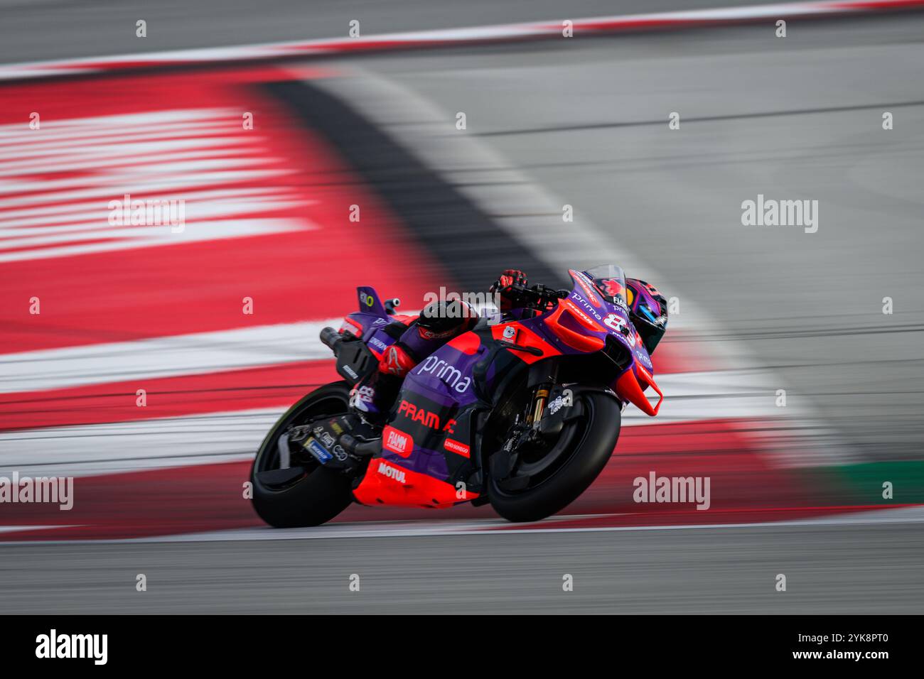 Ducati Pramac Racing's Spanish rider Martin in action as he wins