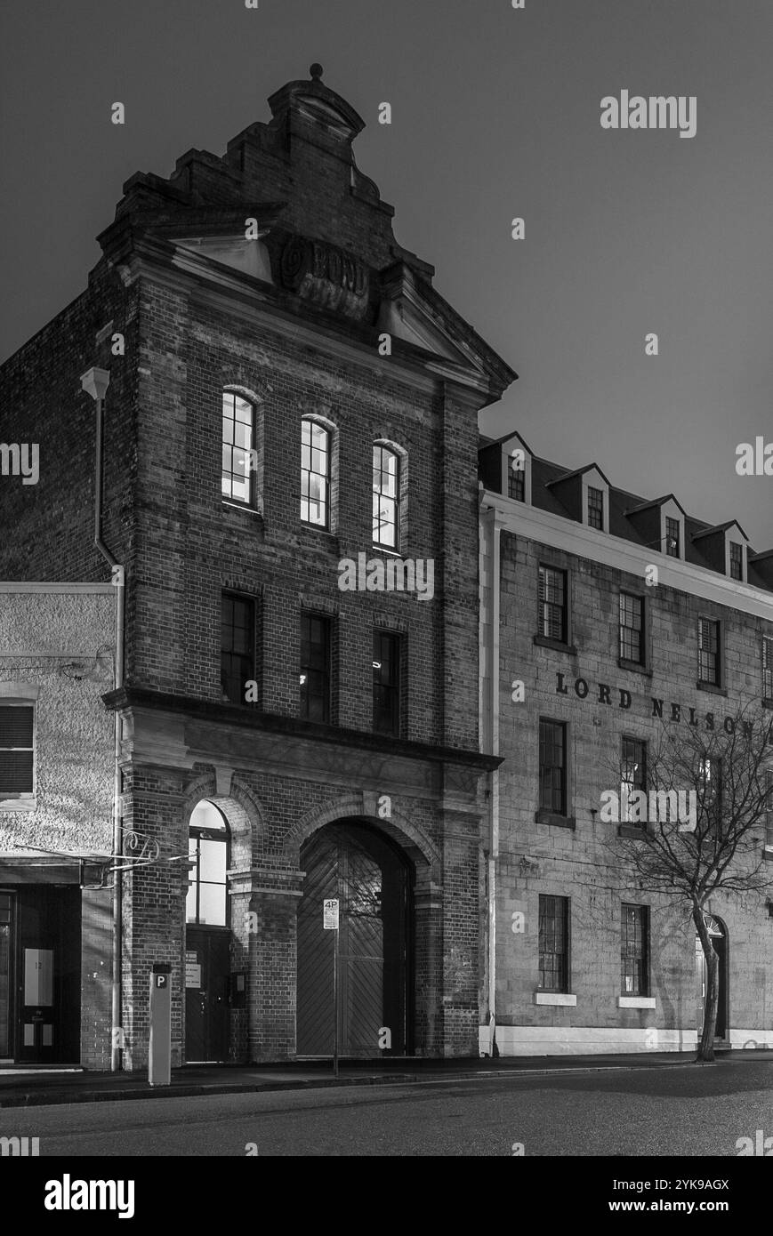The Sydney suburb of The Rocks, settled at colonization in 1788 ...