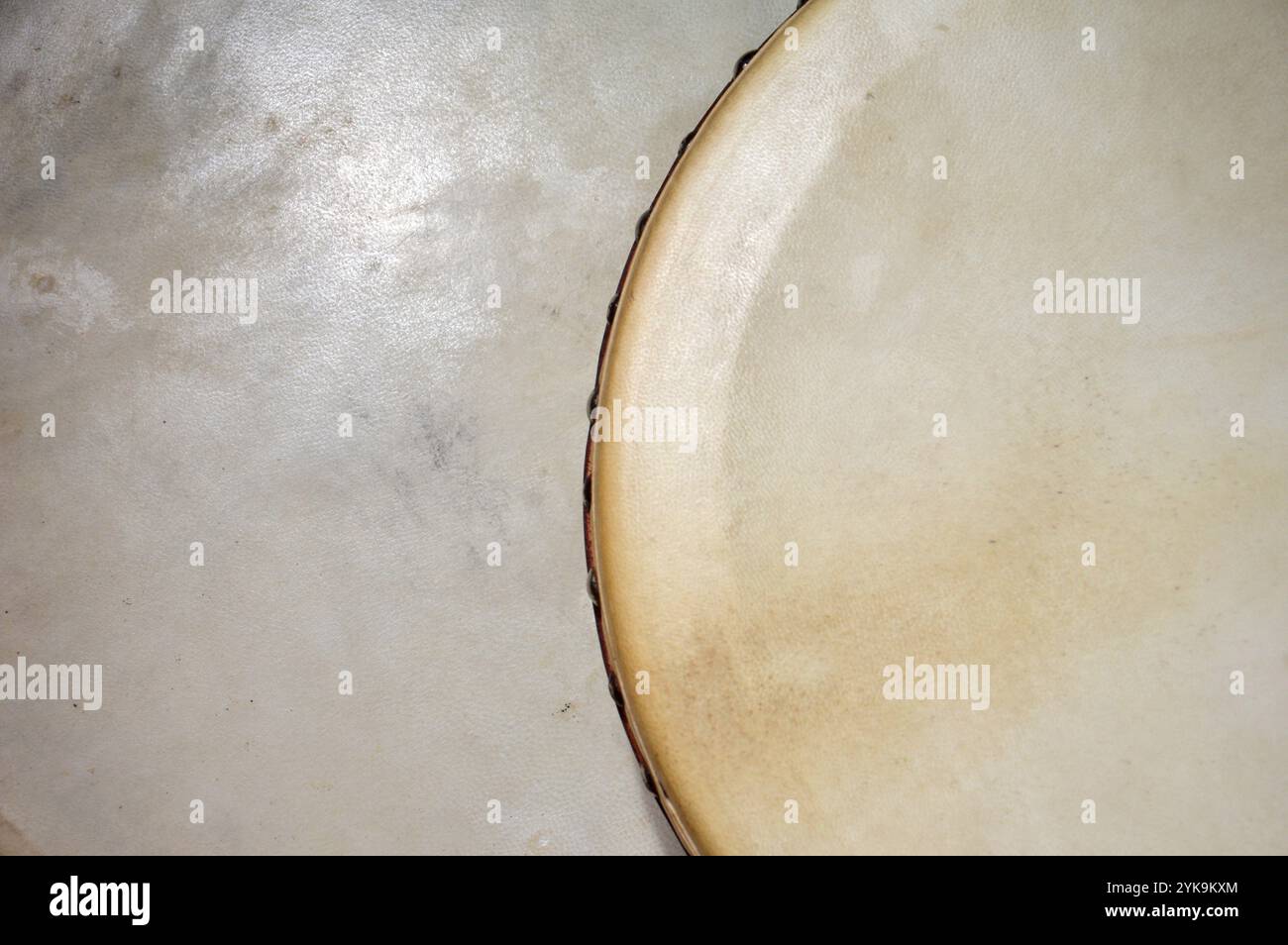 detail of brown traditional drum Stock Photo - Alamy