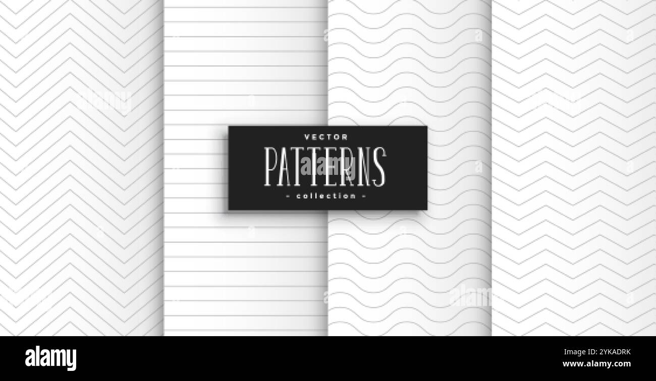White Pattern Simple Clean Minimal white paper texture subtle Stock Vector Images - Alamy
