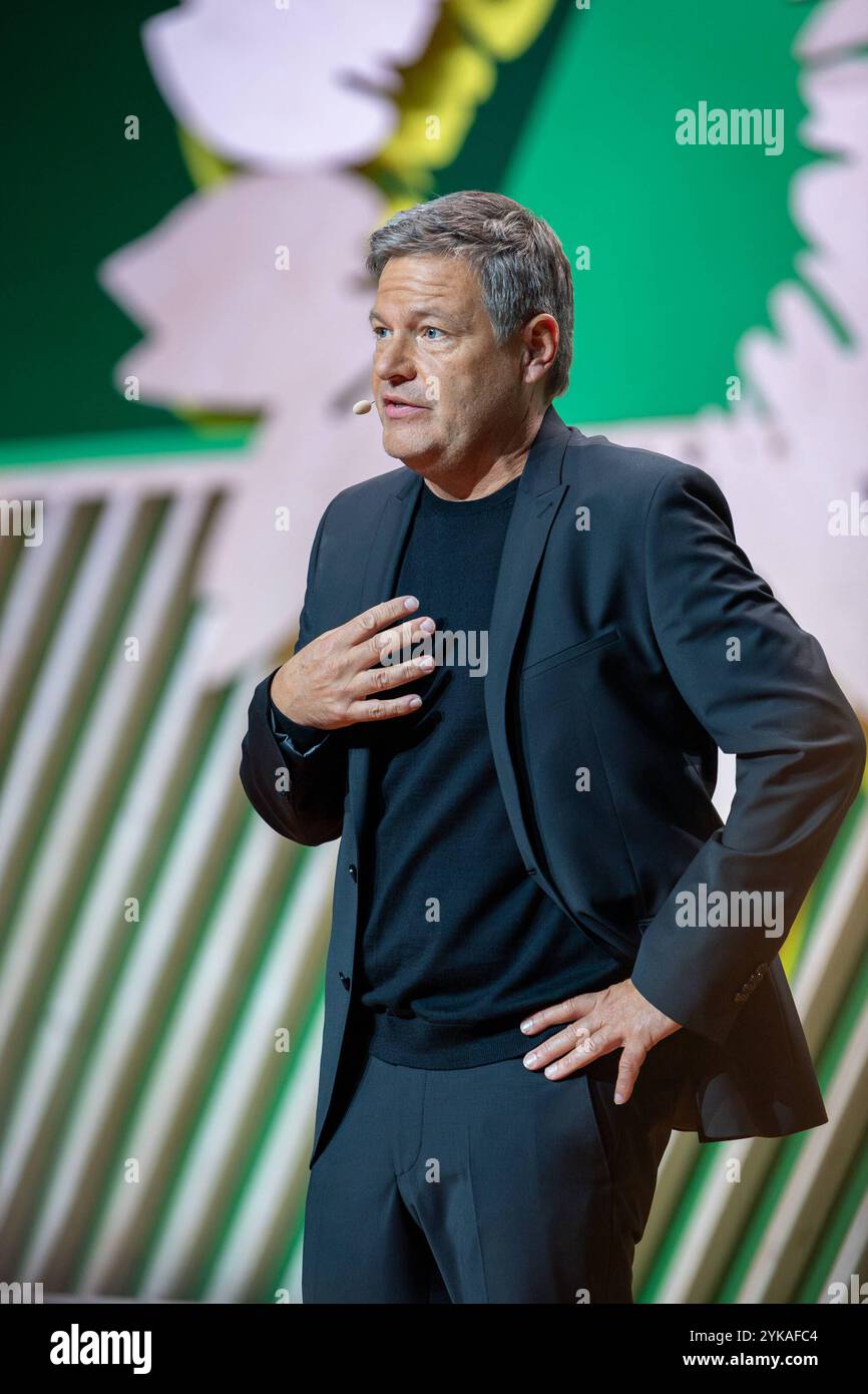 17.11.2024, Robert Habeck Grüne Wirtschaftsminister und Vizekanzler