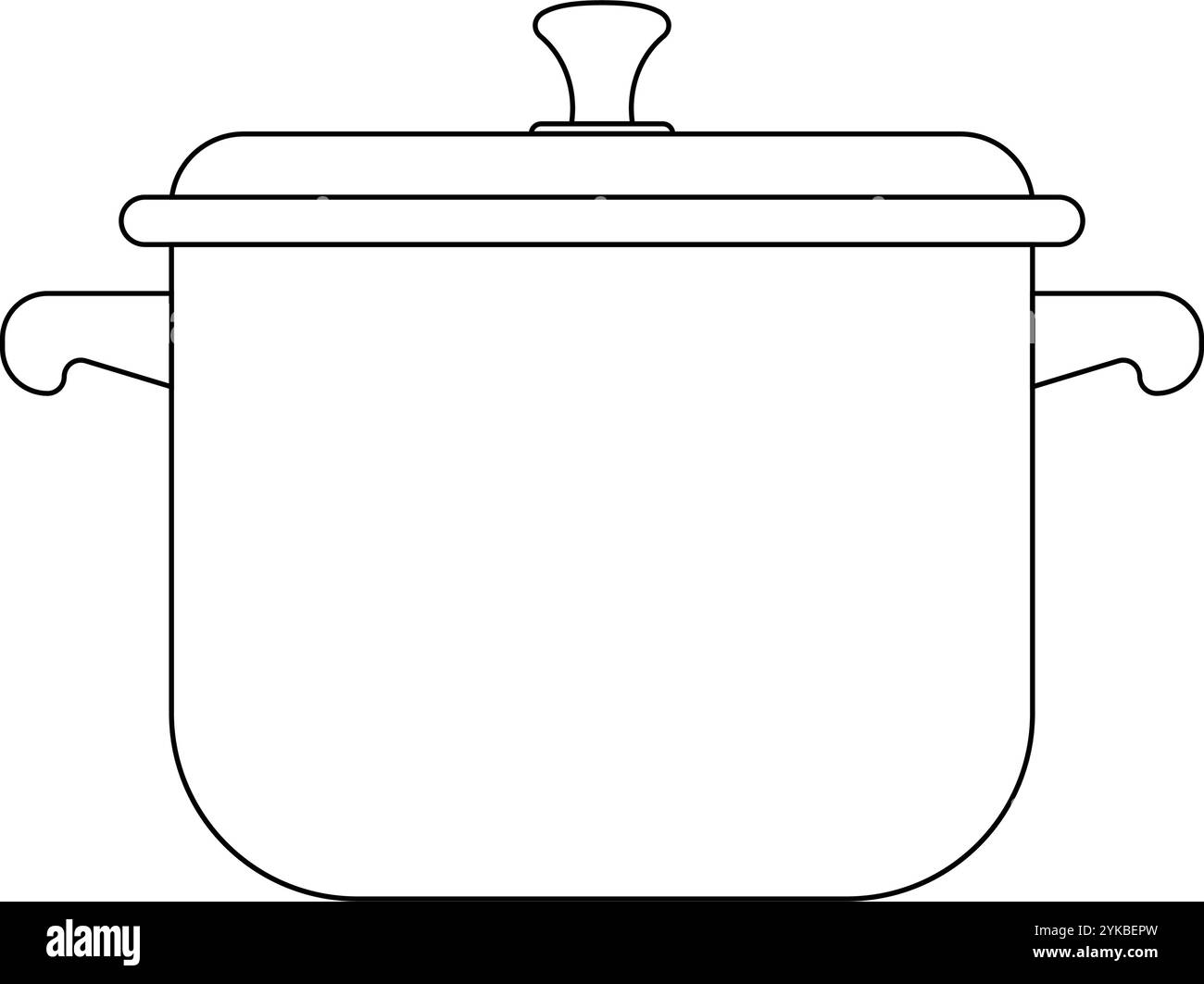 Cooking Pot Icon illustration design Stock Vector Image & Art - Alamy