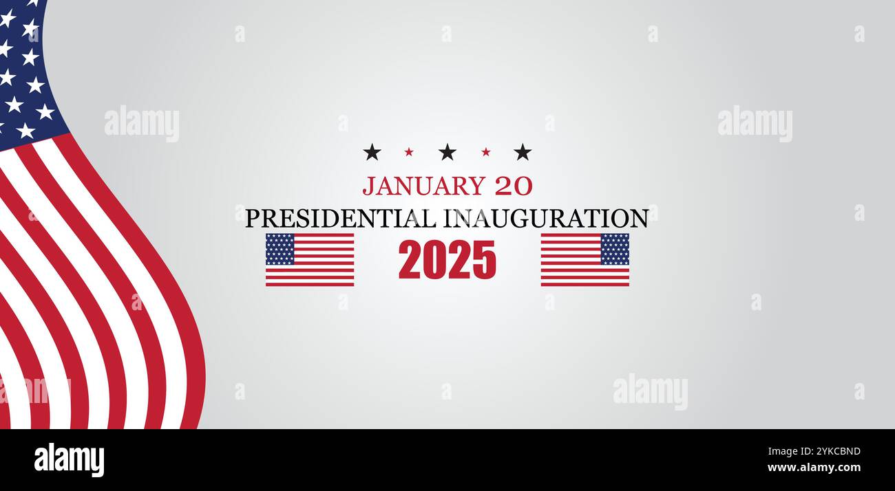 Celebrating Democracy Highlights from the January 20, 2025 Presidential Inauguration Stock