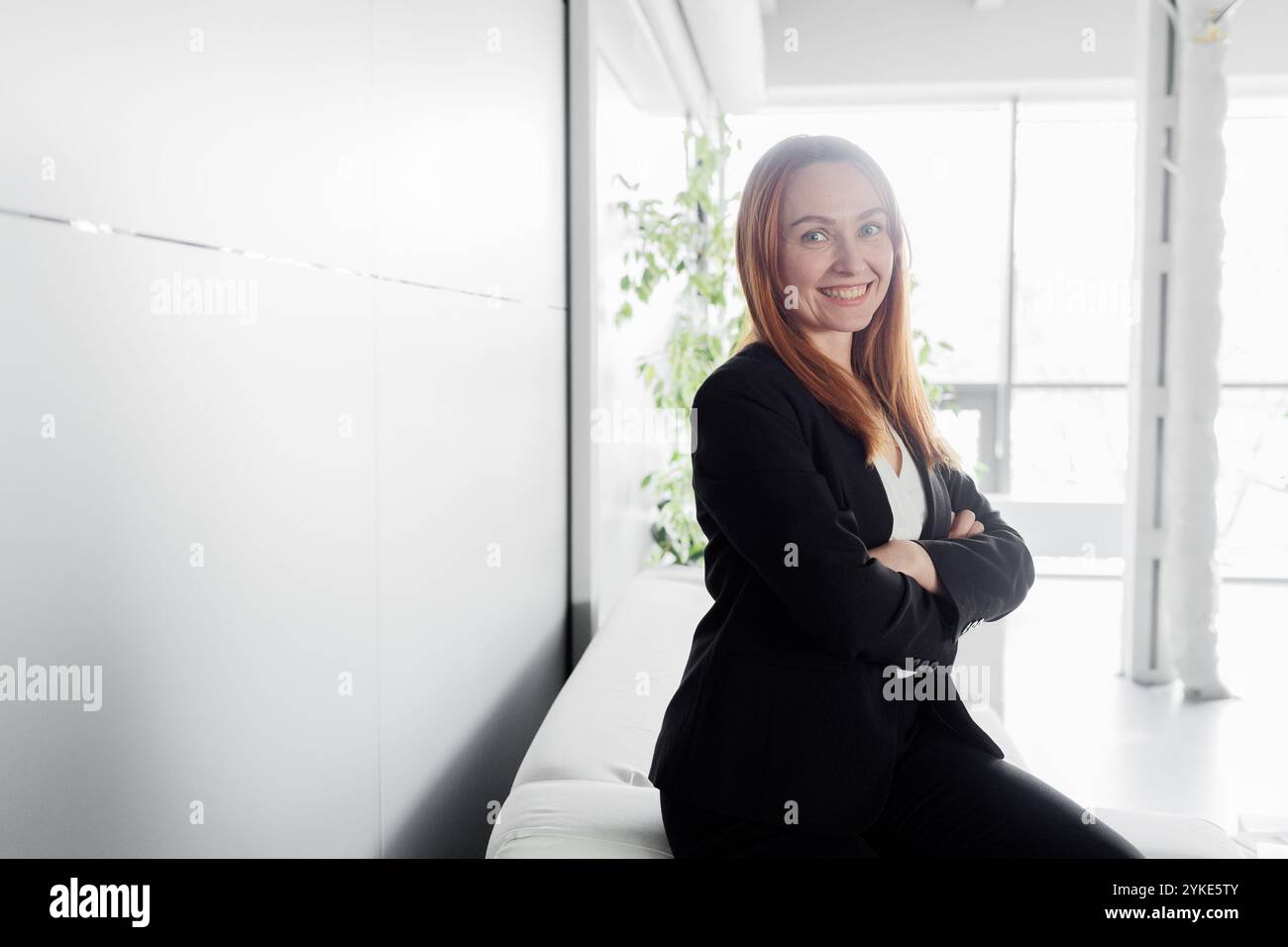 Portrait of Professional Woman in Modern Office Stock Photo - Alamy