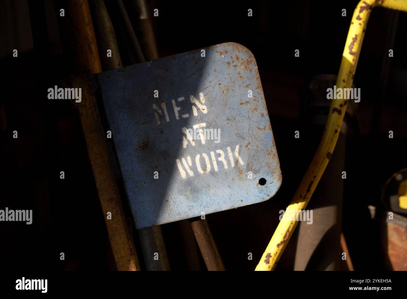 Infrastructure work sign hi-res stock photography and images - Alamy