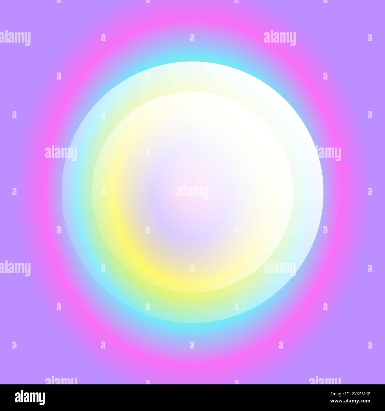 Abstract Square1 Into 1 Ratio Background With Pink Purple Yellow Sky