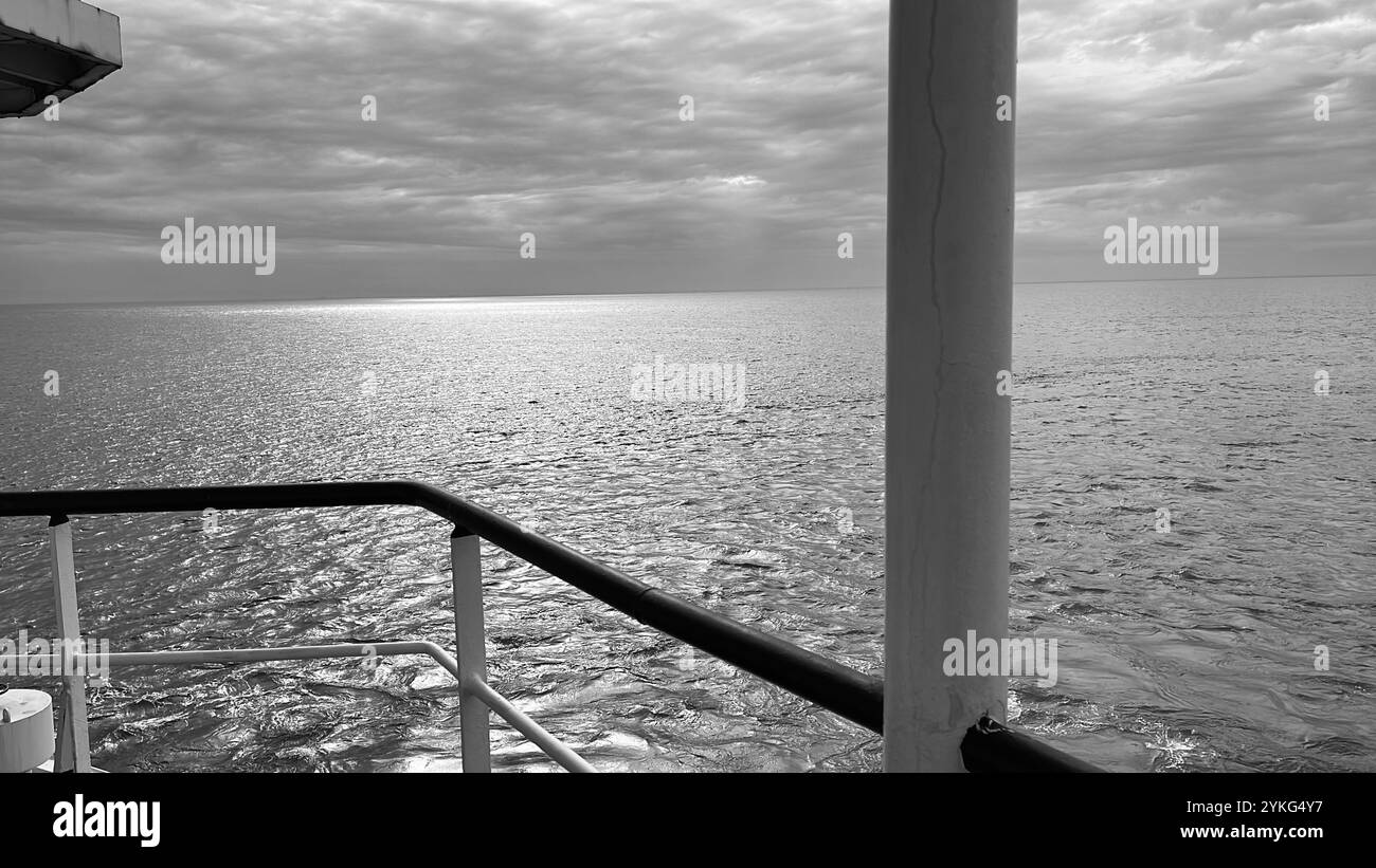 Storm at sea - Smartphone Captured Stock Image