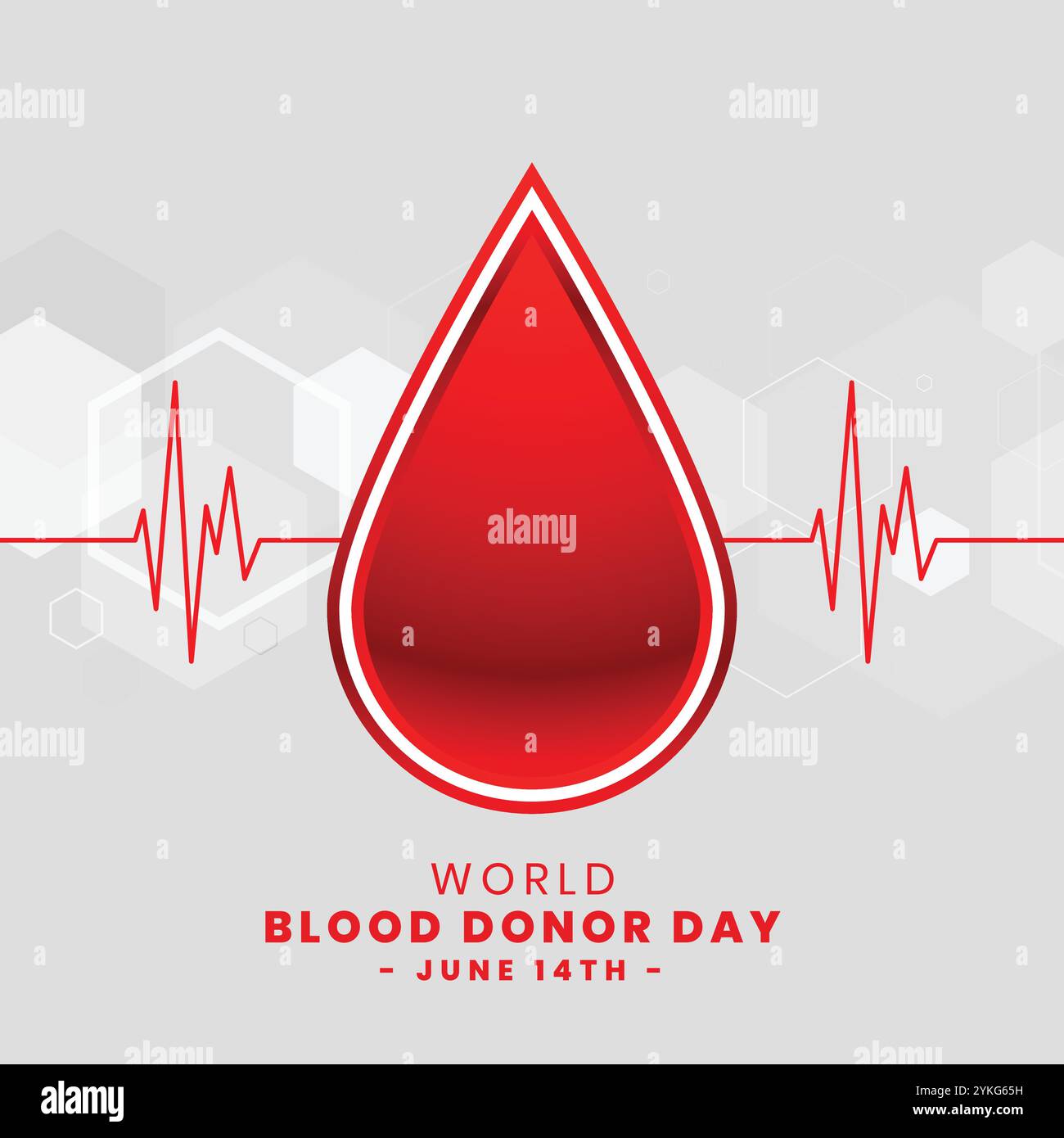 world blood donor day poster design Stock Vector Image & Art - Alamy